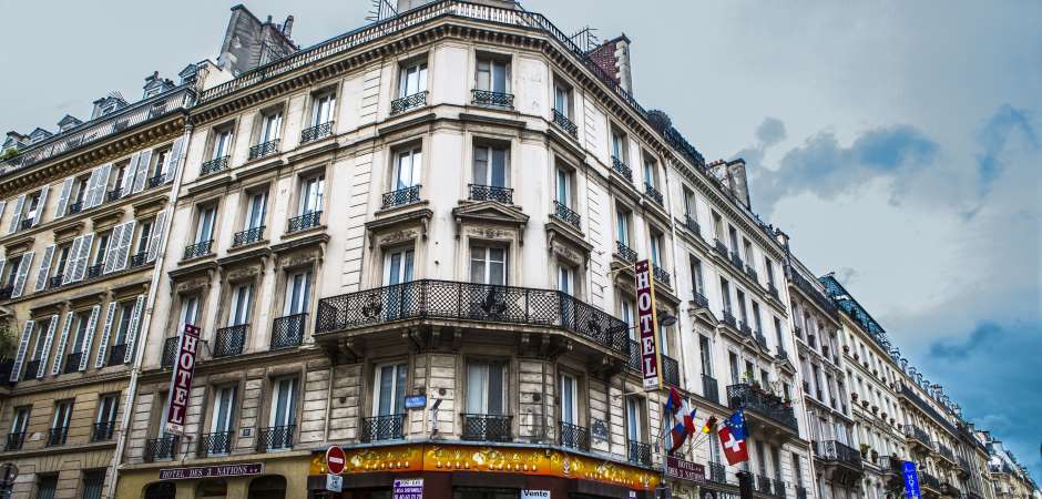 Hotel Des 3 Nations Paris Exteriör bild